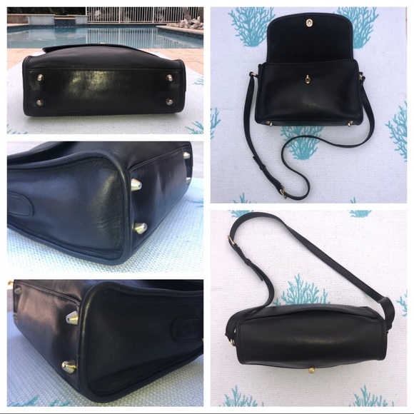 RARE Vintage Coach Metropolis Flap Bag #9022 EUC - Picture 5 of 6